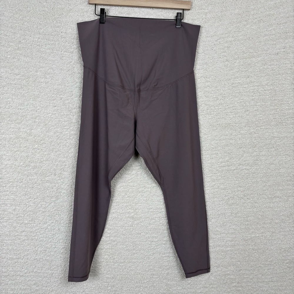 Old Navy Active Legging XL Purple Powersoft Go Dry Extra High Rise Workout‎ Gym